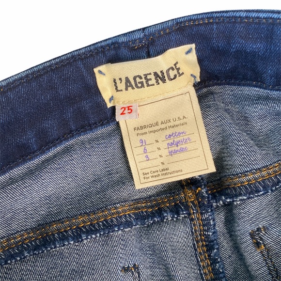 new L’Agence ♥︎ Coco Mid Rise Slim Straight Jeans - Picture 9 of 16